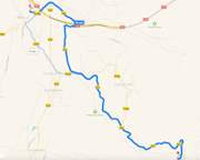 Accès par A40 sortie 8 Saint Martin du Fresne